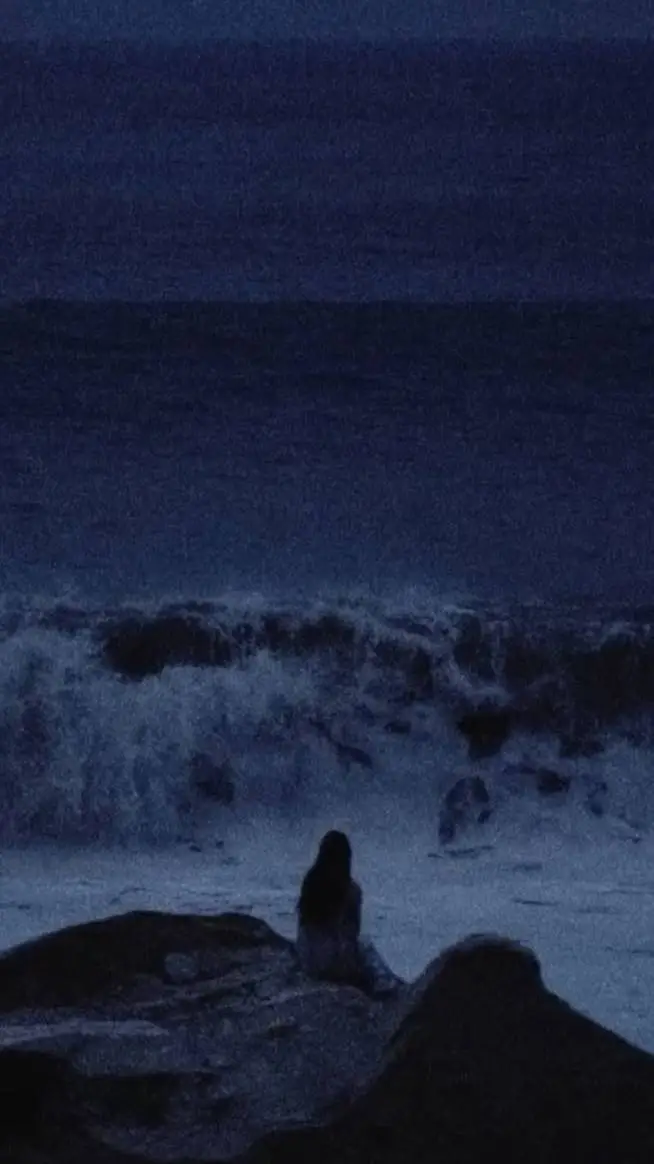 ai character: ST beach background