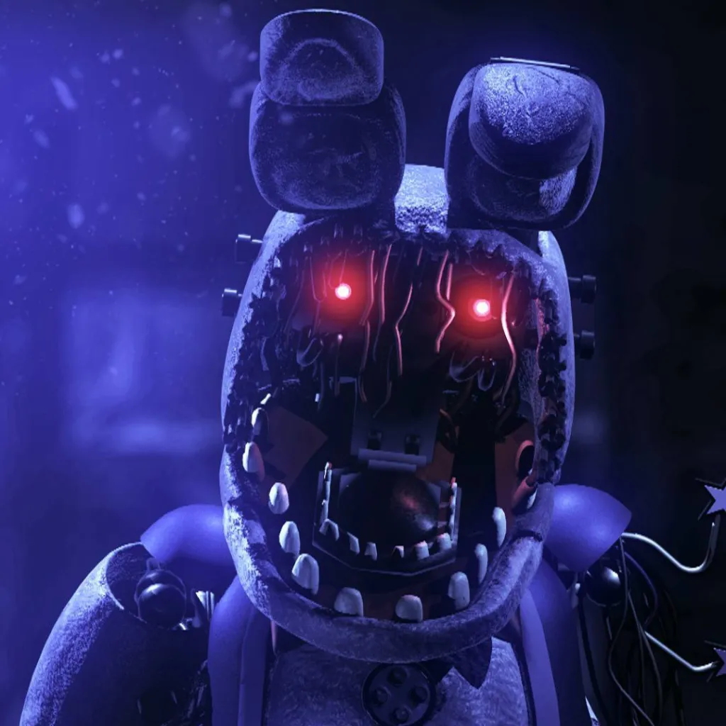 chat with ai character: Withered Bonnie 
