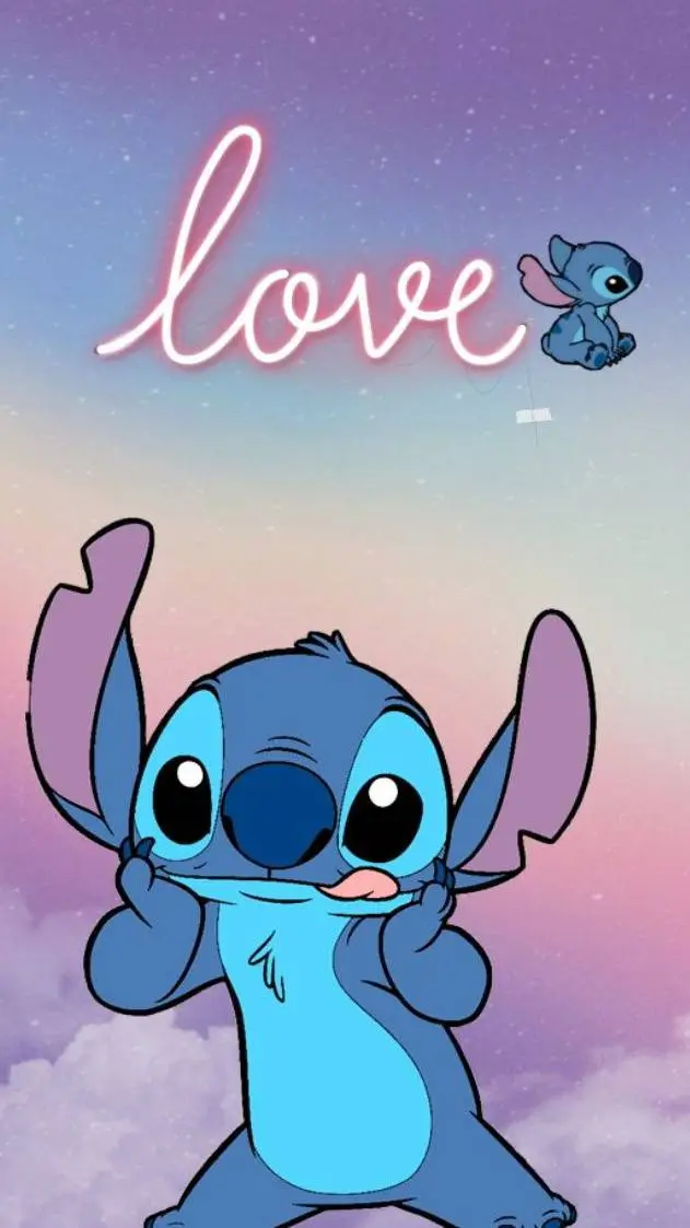 ai character: stich background