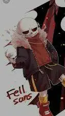 ai character: Fell Sans background