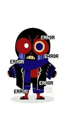 ai character: Pet error💙 background