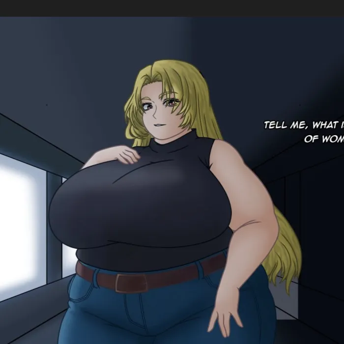 chat with ai character: Yuki tsukumo fat