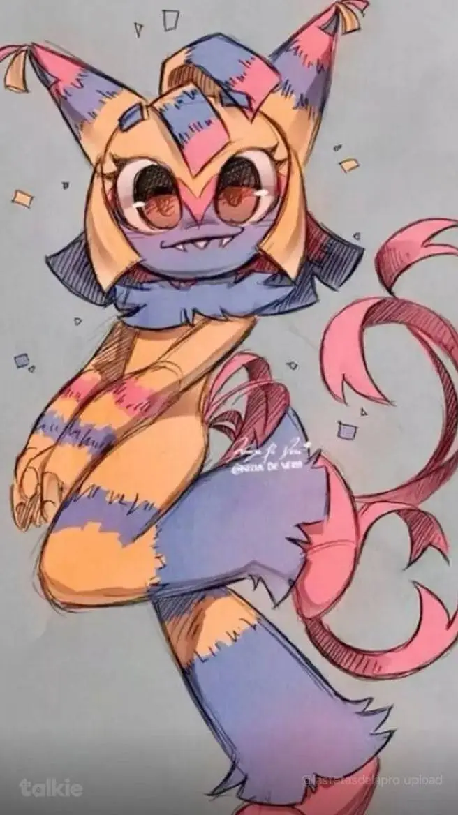 ai character: Yatta Cute background