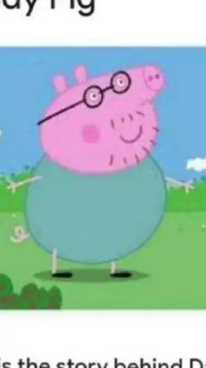 ai character: Daddy Pig background
