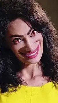 ai character: Smiling Woman background