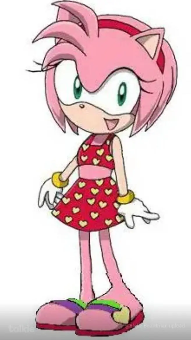 ai character: Amy Rose background
