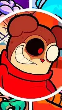 ai character: Garden Crack View background