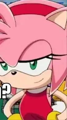 ai character: Amy Rose  background