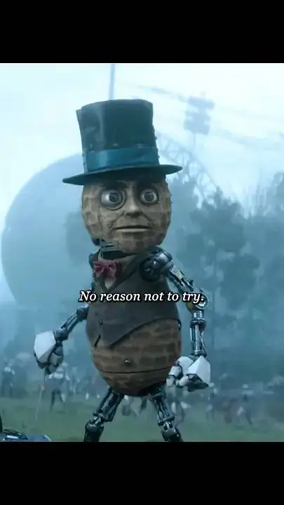 ai character: Sir Peanut  background