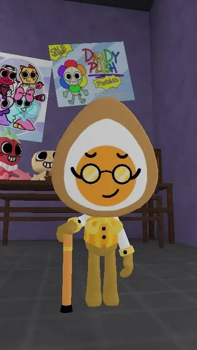 ai character: Eggson background