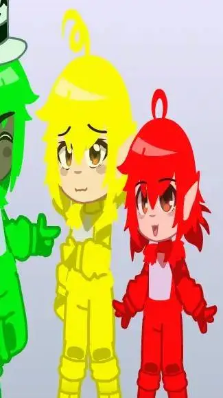 ai character: Teletubbie School  background
