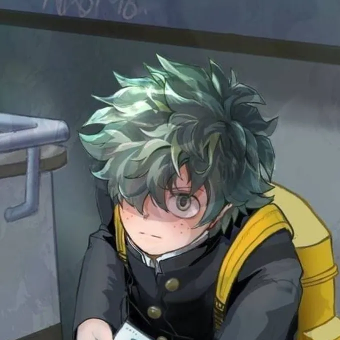 chat with ai character: Middle school Deku