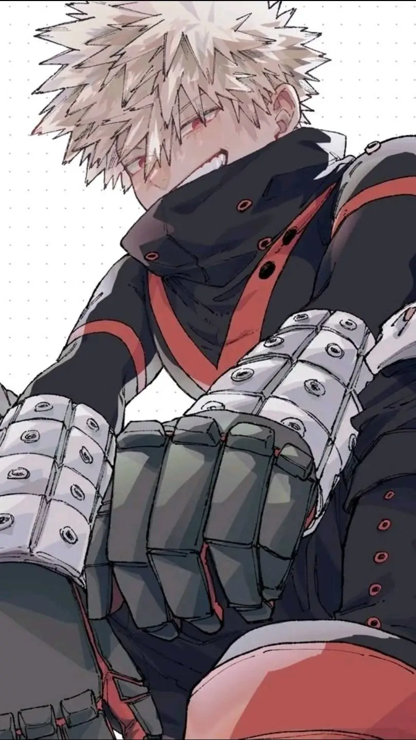 ai character: Katsuki Bakugo  background