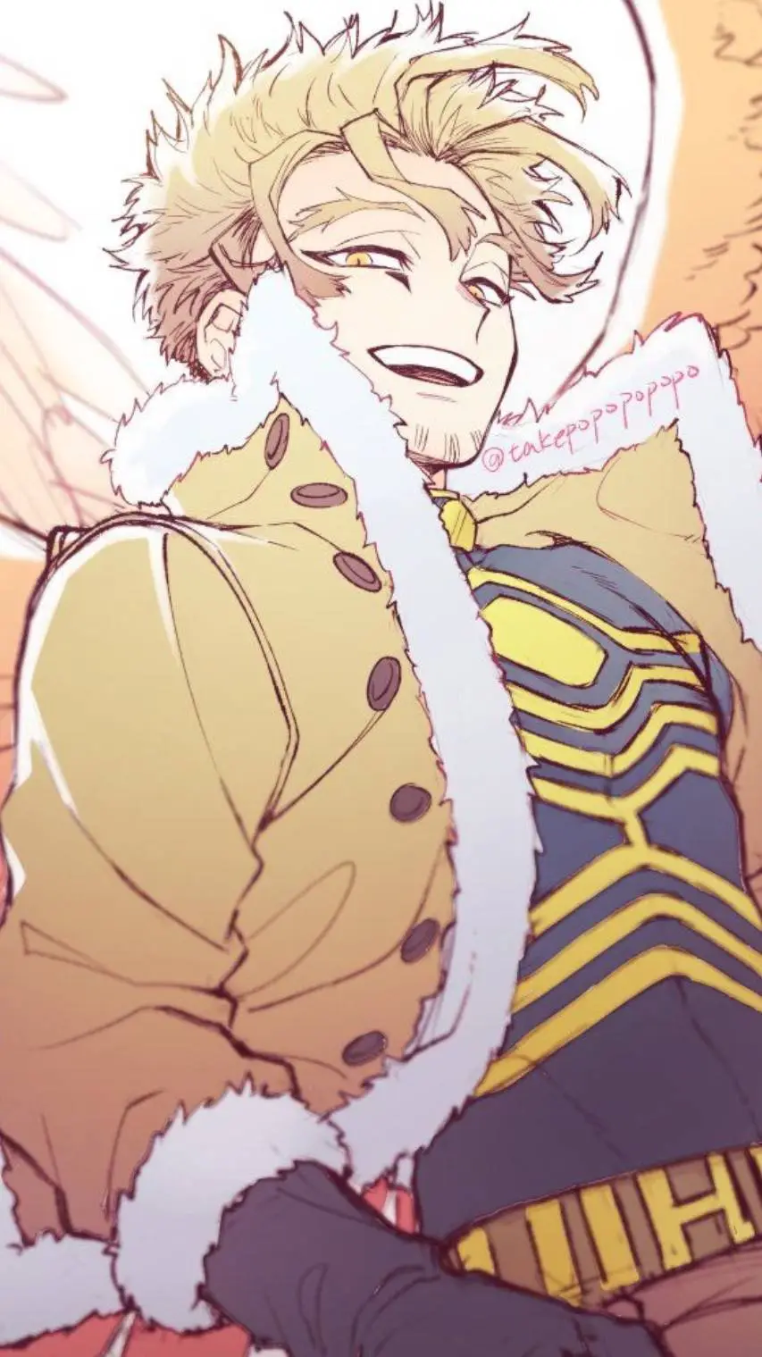 ai character: Hawks ~ Your B-day background