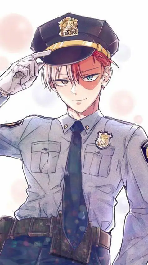 ai character: Todoroki ~ Cop  background