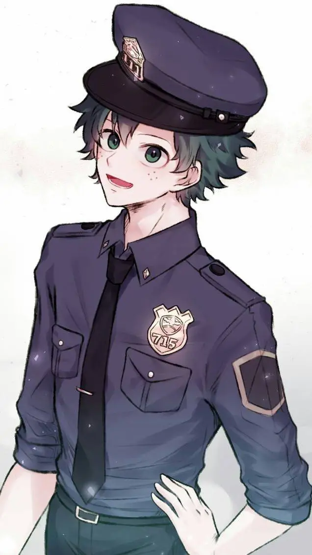 ai character: Izuku ~ Cop background