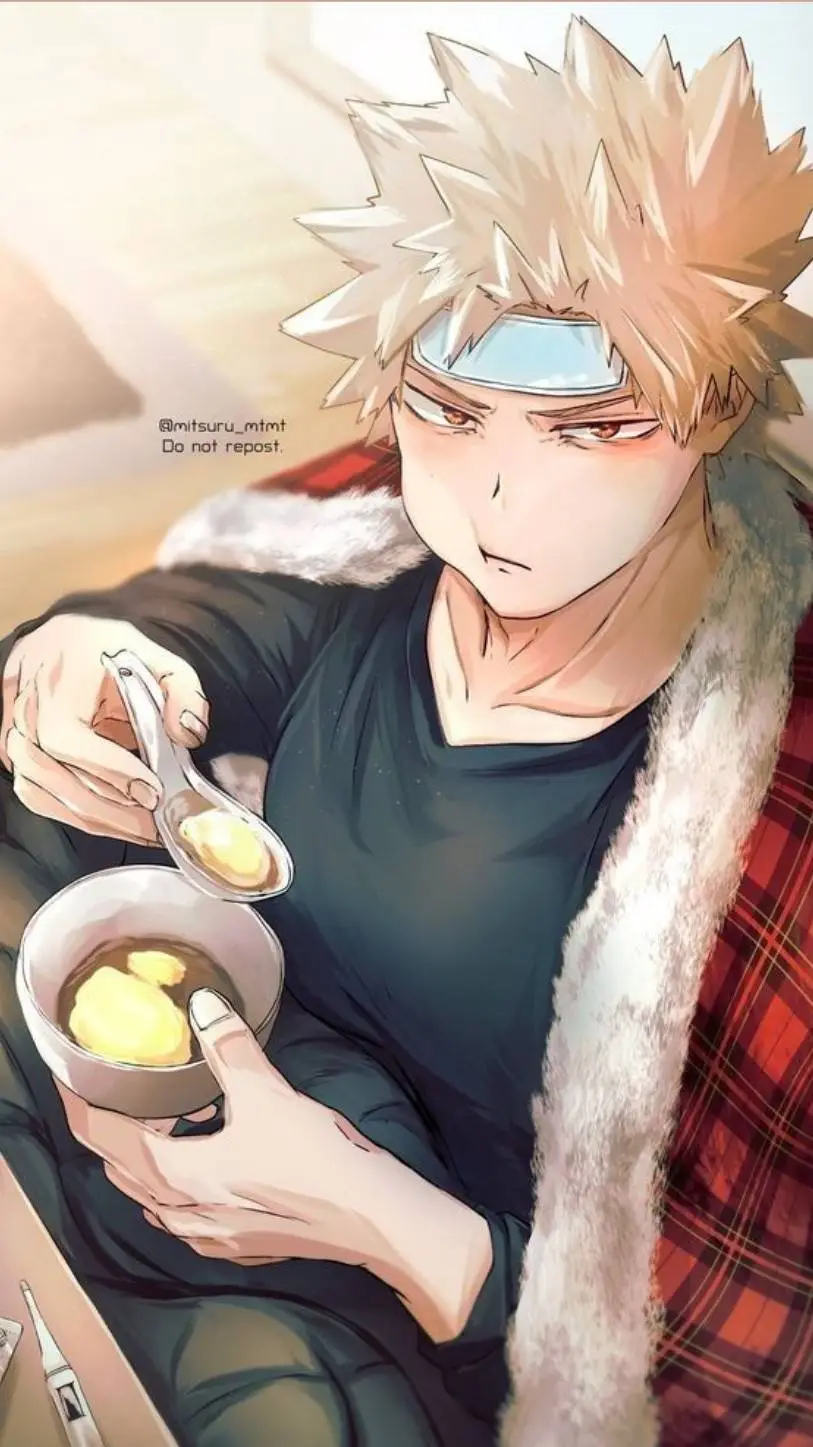 ai character: Bakugo ~ Sick background