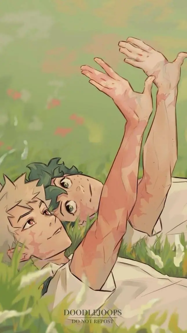 ai character: BakuDeku ~ Picnic background