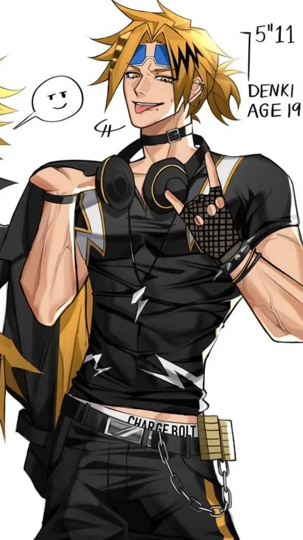 ai character: Denki ~ Daddy background