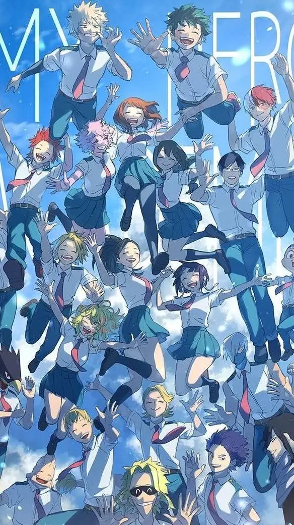 ai character: MHA ~ Kiss count background