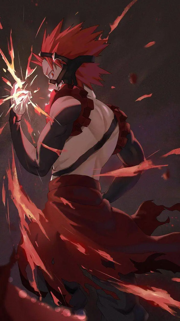 ai character: Eijiro Kirishima background