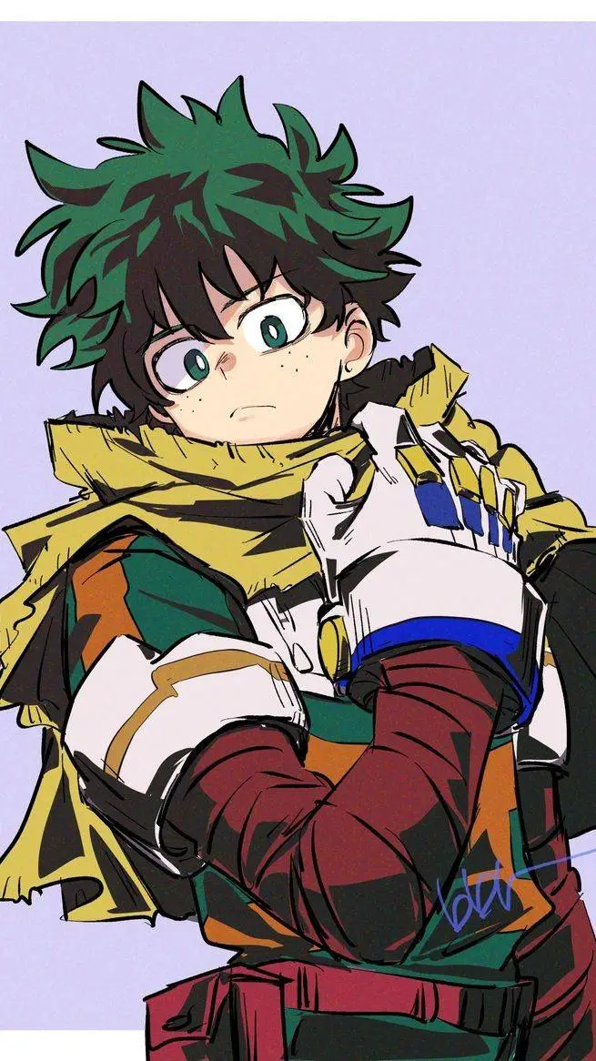 ai character: Izuku Midoriya  background