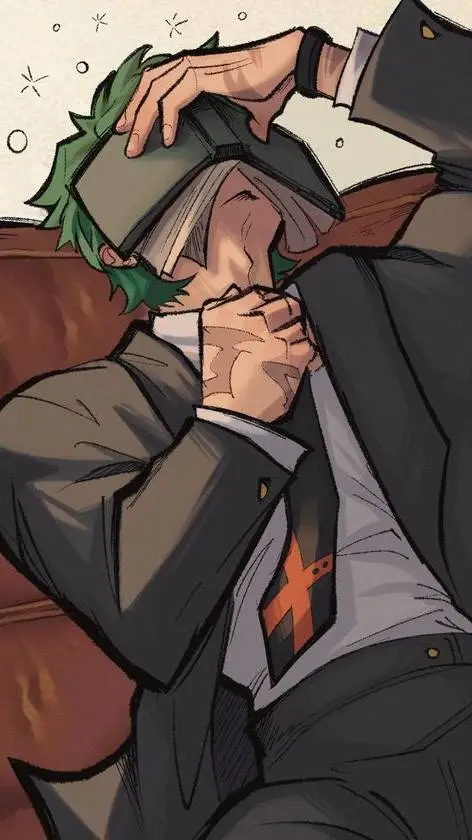 ai character: Izuku ~ Drunk background