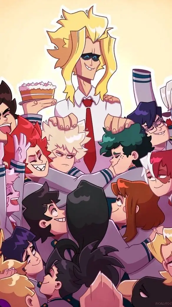 ai character: MHA~Soulmate bear background