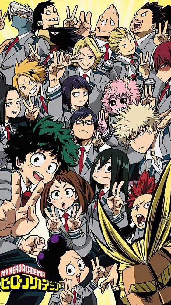 ai character: MHA ~ New student  background