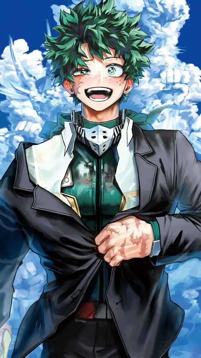 ai character: Izuku Midoriya  background