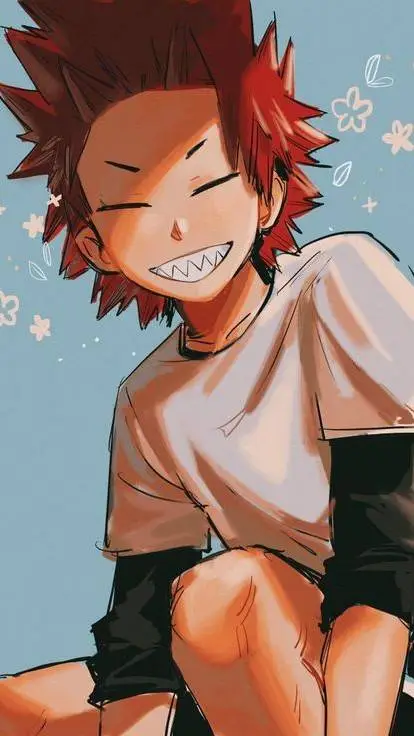 ai character: Eijiro Kirishima  background