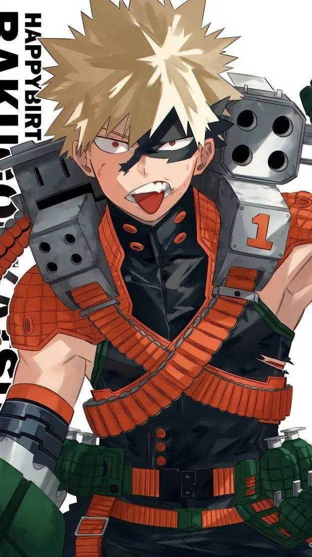 ai character: Bakugo ~ Army background