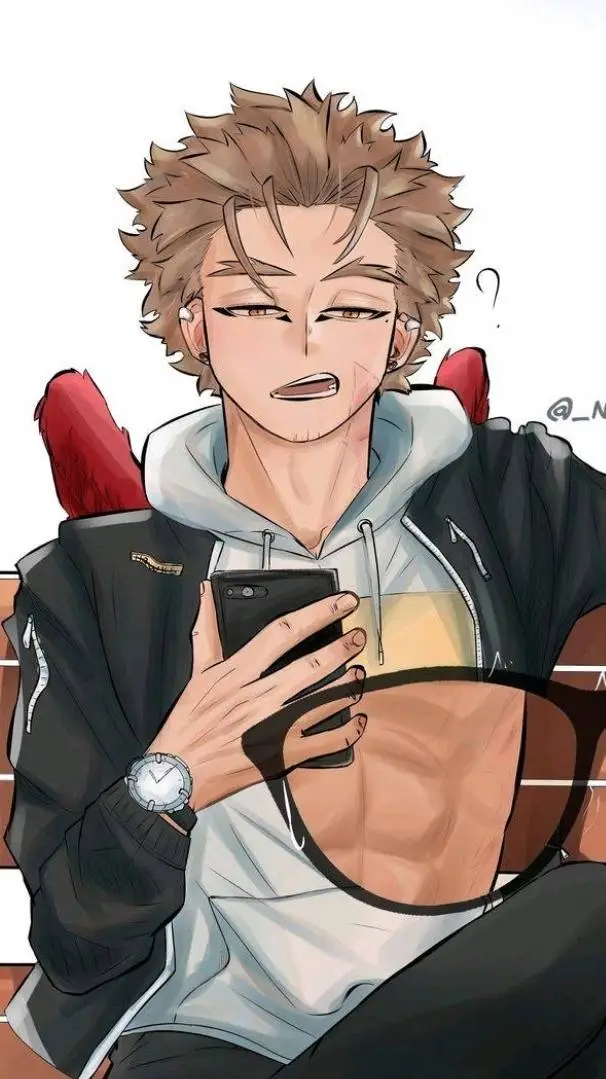 ai character: Hawks ~ Glasses background