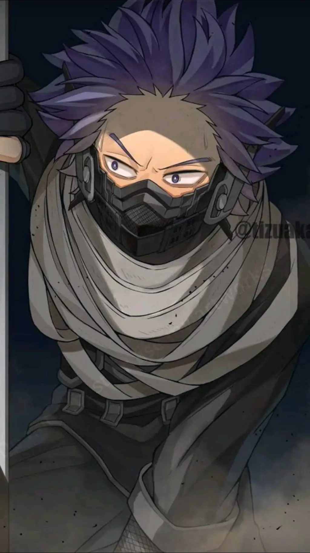 ai character: Hitoshi Shinsou  background