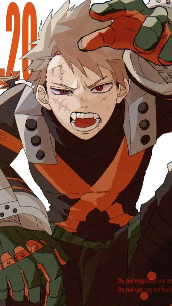 ai character: Bakugo ~ Rating 💋 background