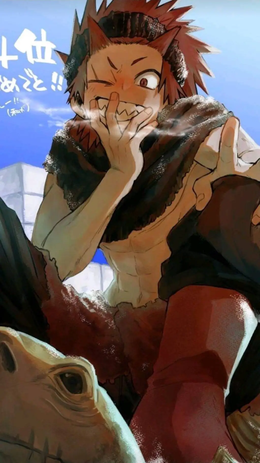 ai character: Eijiro ~ Umbrella  background