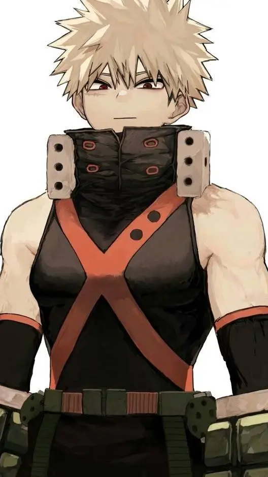 ai character: Katsuki Bakugo  background