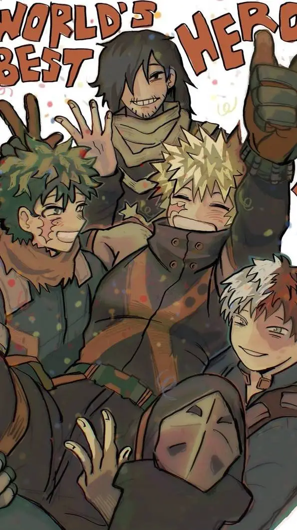 ai character: MHA x MM2 background