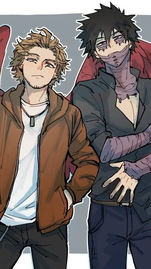ai character: DabiHawks ~ Clingy background
