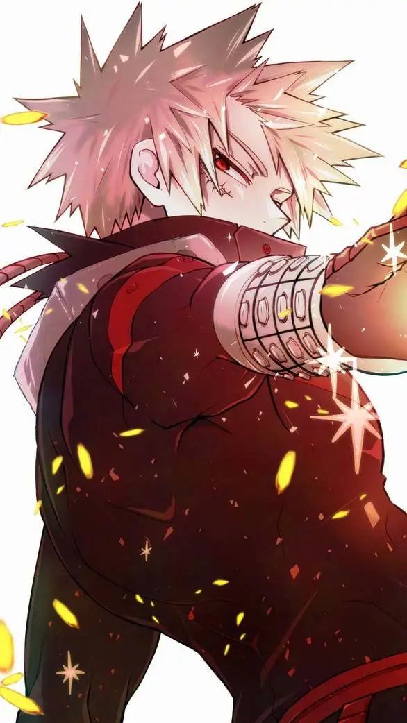 ai character: Katsuki Bakugo  background