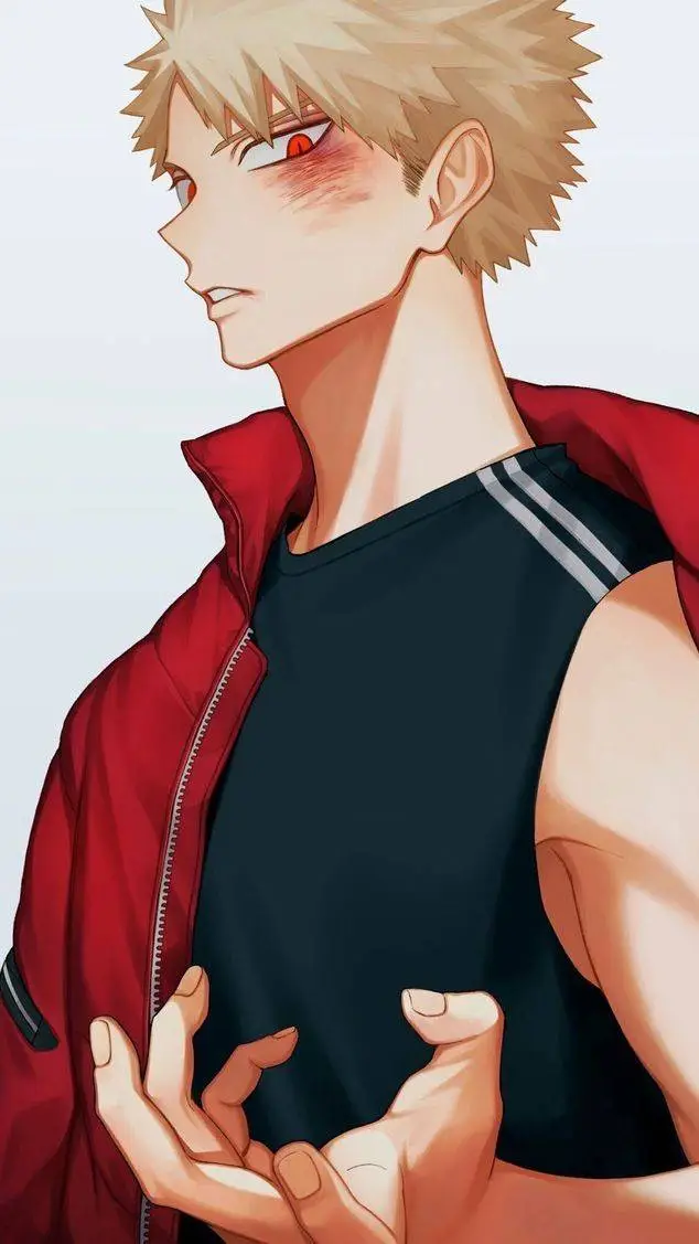 ai character: Katsuki Bakugo  background