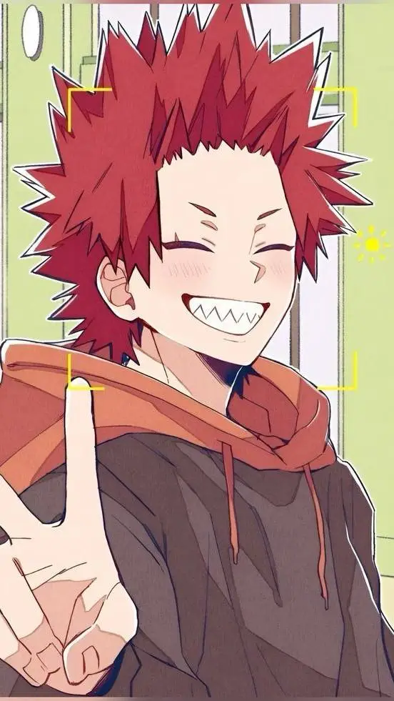 ai character: Eijiro Kirishima  background