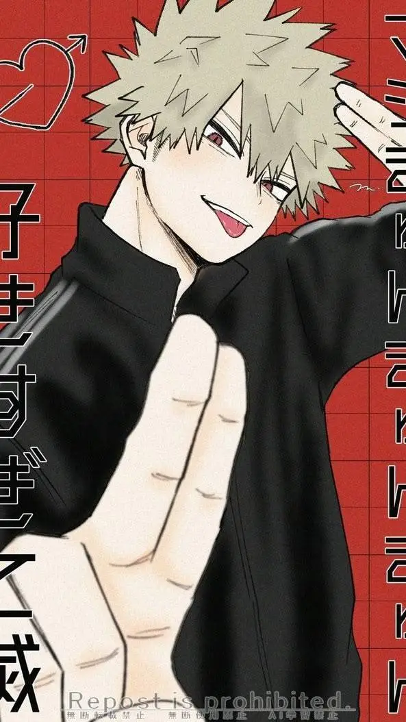 ai character: Bakugo ~ Present  background