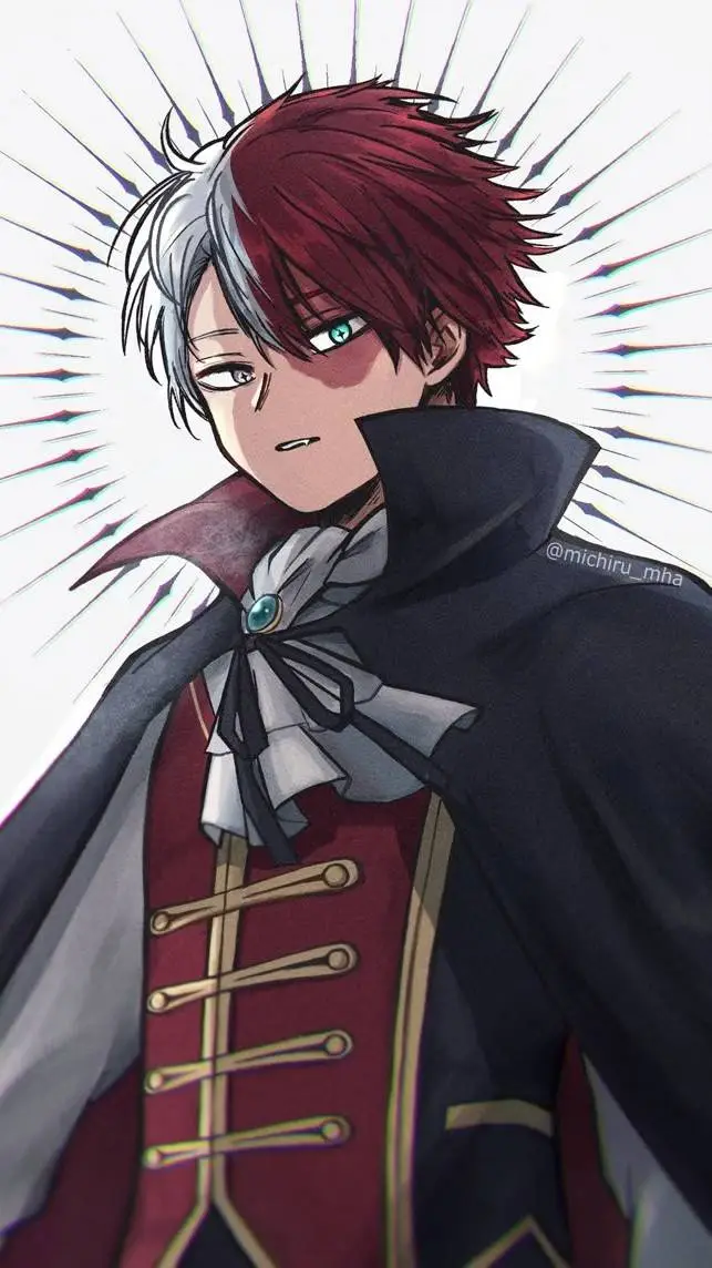 ai character: Todoroki ~ Vampire background