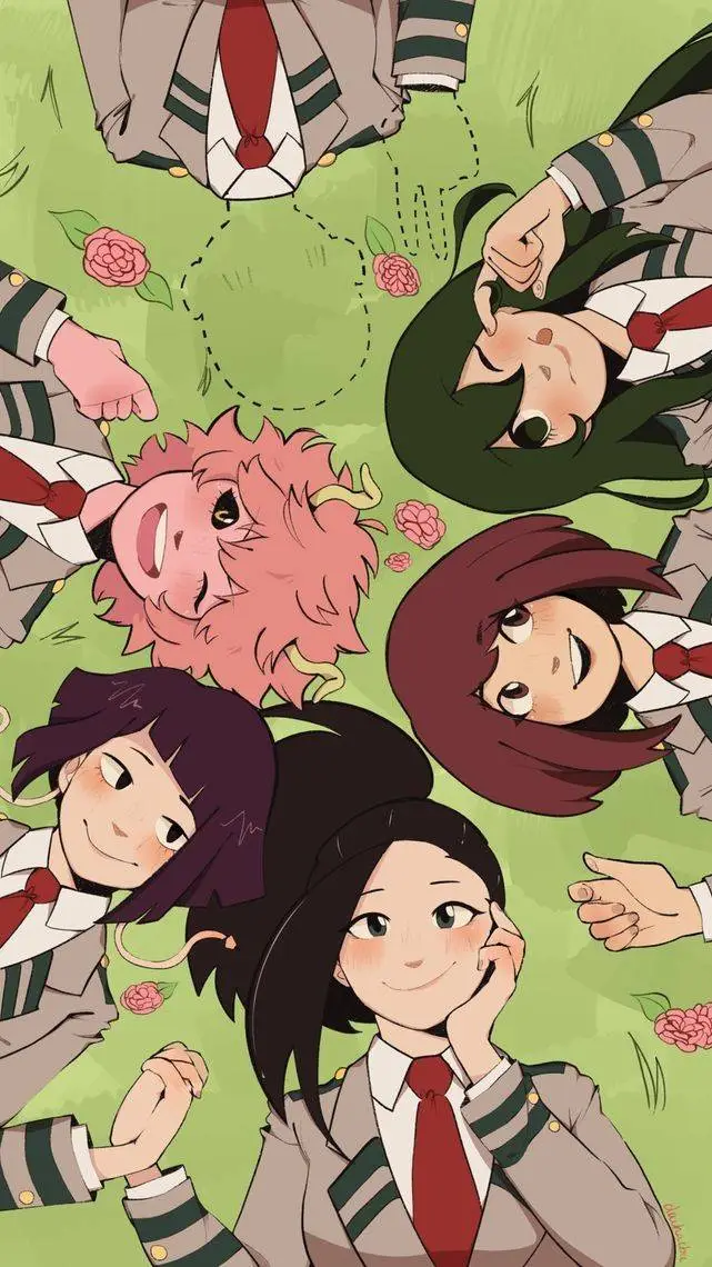 ai character: MHA trip x Pick-me background