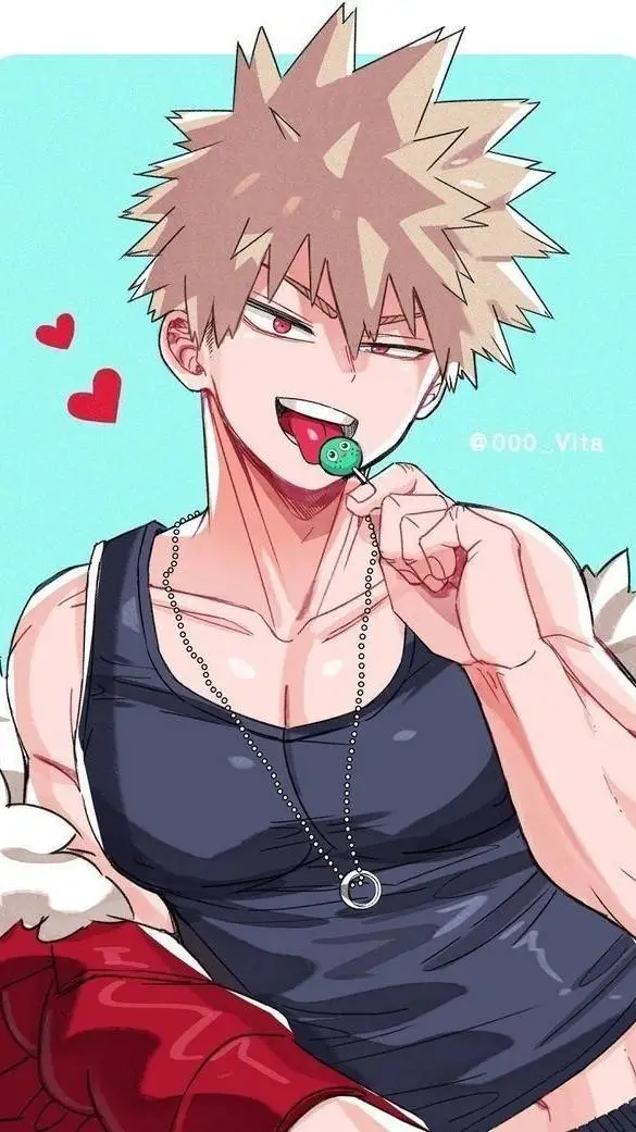ai character: Katsuki Bakugo background