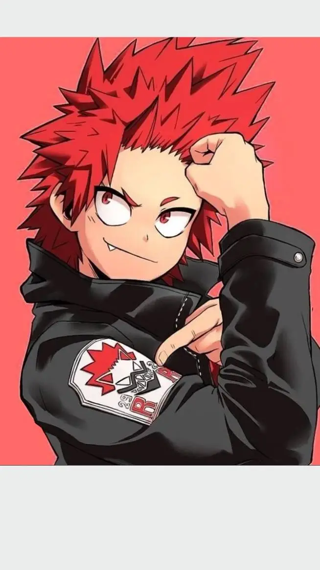ai character: Eijiro Kirishima  background