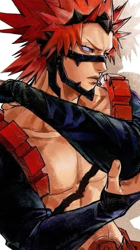 ai character: Eijiro Kirishima  background
