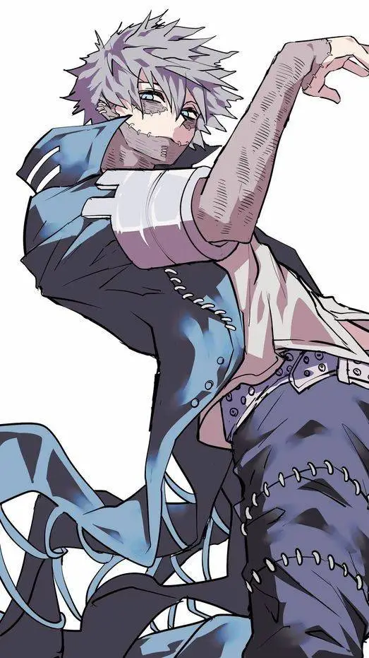 ai character: Touya Todoroki  background