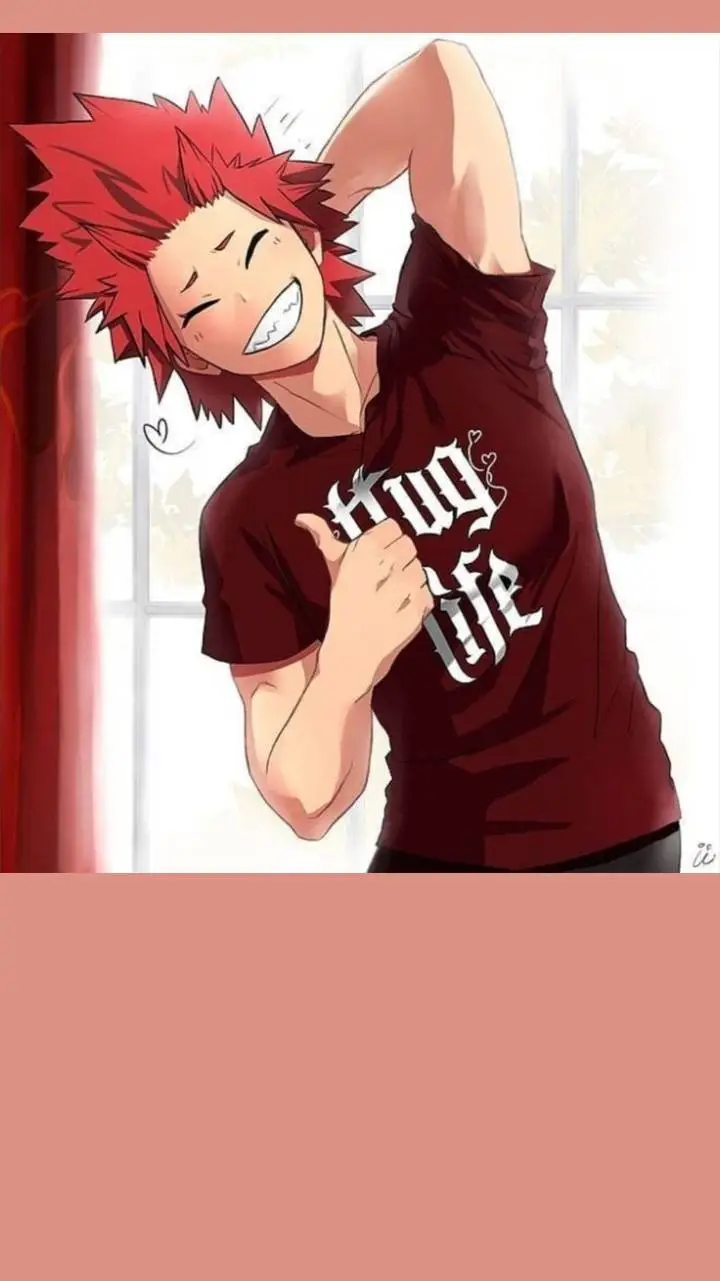ai character: Eijiro ~ Mistletoe background